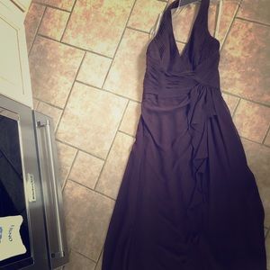 Full length Brown dress